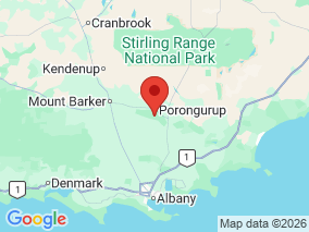 Map of Site Report: Porongurup National Park, Australia
